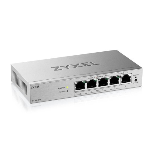 Zyxel Przełącznik POE 5xGE L2 GS1200-5HPV3-EU0101F