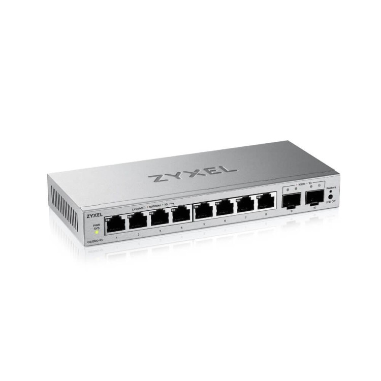 Zyxel Przełącznik 8xGE 2XSFP GS1200-10V3-EU0101F