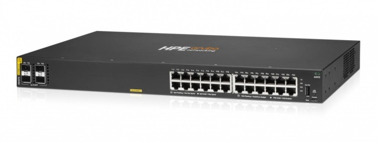Hewlett Packard Enterprise Przełącznik Aruba Networking 6000 24G Class4 PoE 4SFP 370W R8N87B