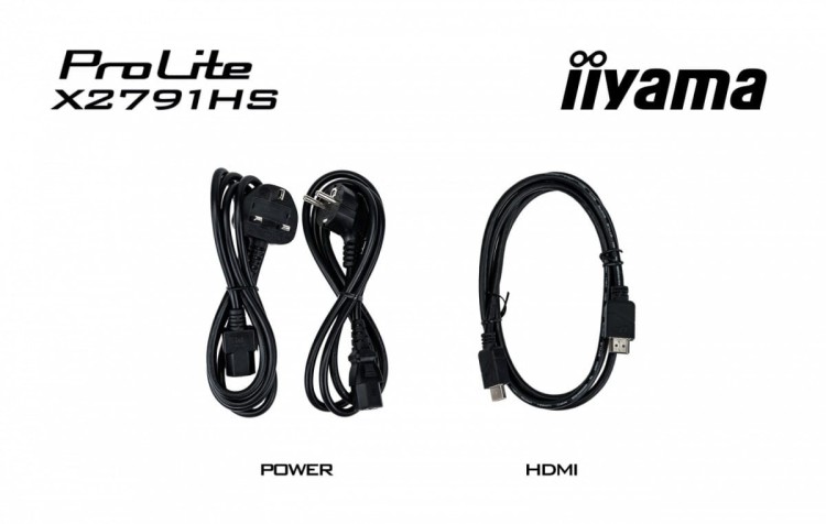 IIYAMA Monitor 27 cali X2791HS-B1 IPS, HDMI, DP, 120Hz,1500:1