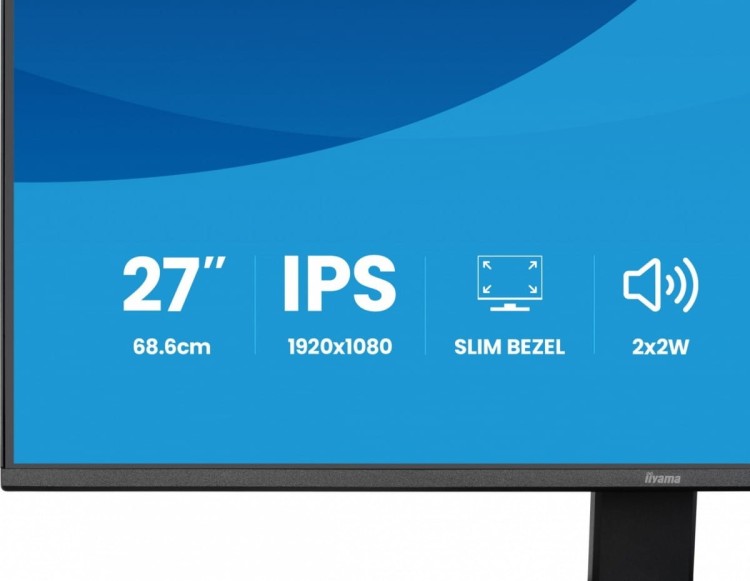 IIYAMA Monitor 27 cali X2791HS-B1 IPS, HDMI, DP, 120Hz,1500:1