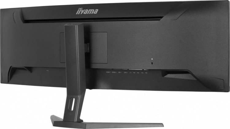 IIYAMA Monitor ProLite 44.5 cala XCB4594DQSU-B1 ,VA,DQHD,2xDP,2xHDMI,1500R,32:9,      450 cd/m2,  3000:1, USB HUB x4 (2x Type-A, 2x Type-C), 2 x 3W