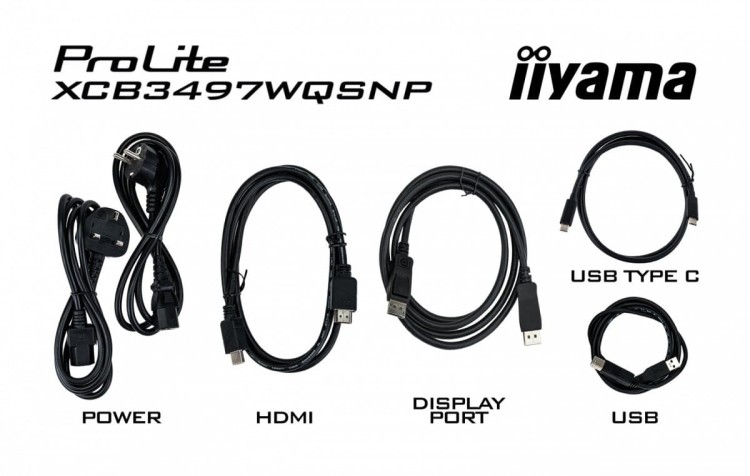 IIYAMA Monitor 34 cale XCB3497WQSNP-B1 + Norton Small Business card 250G PL