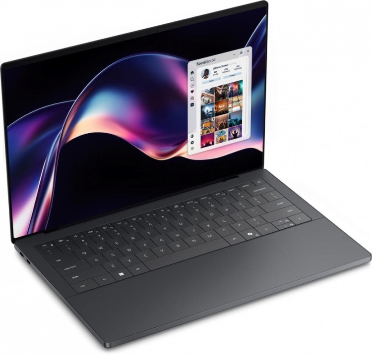 Dell Laptop XPS 14 DA14260 Win11Pro Core Ultra X7 358H/32GB/2TB/14 TOUCH/2,8K/Intel Arc/FgrPr/Cam/Mic/Backlit Kb/3 Cell/3Y ProSupport