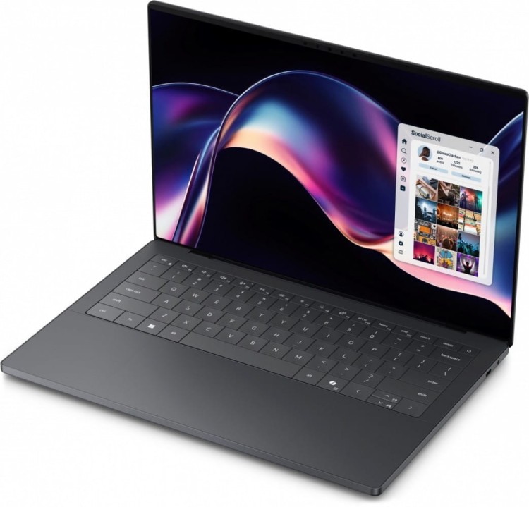 Dell Laptop XPS 14 DA14260 Win11Pro Core Ultra X7 358H/32GB/2TB/14 TOUCH/2,8K/Intel Arc/FgrPr/Cam/Mic/Backlit Kb/3 Cell/3Y ProSupport