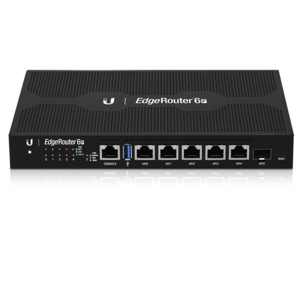 UBIQUITI Router 5x1GbE 1xSFP PoE ER-6P-EU