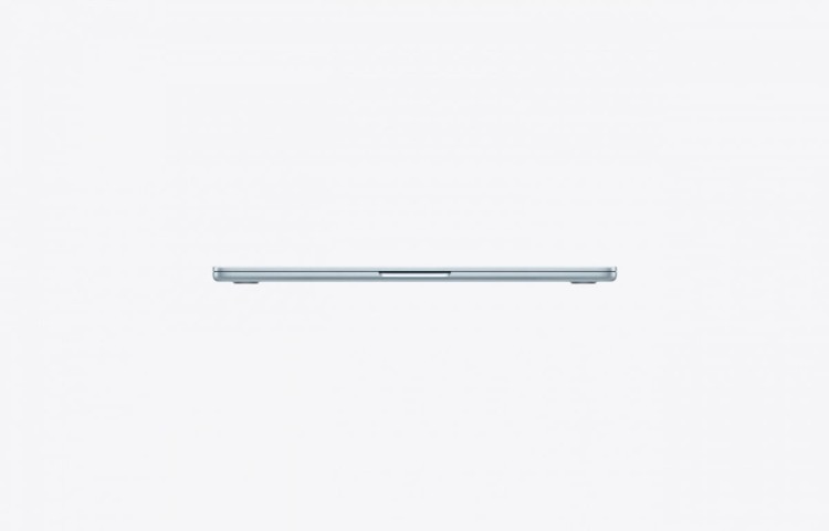 Apple MacBook Air 13.6 cala: M4 10/10, 24GB, 256GB SSD, 70W - Błękitny
