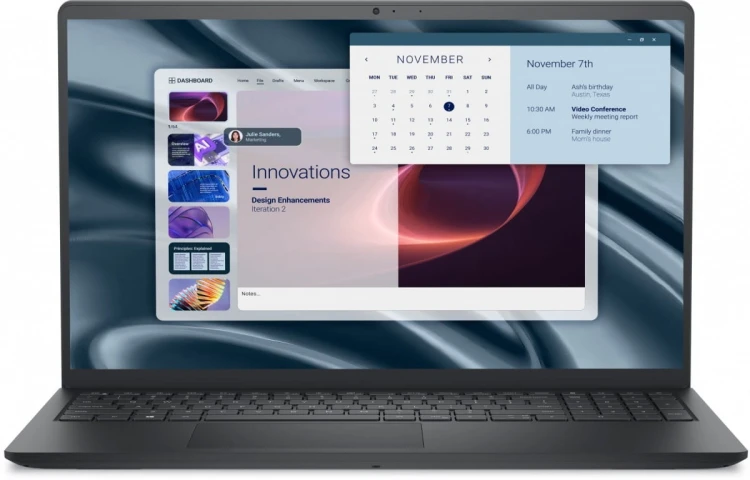 Dell Laptop Dell Pro 15 Essential PV15250|i5-1334U|8GB|512GB SSD|IntelUHD|None|W11 Pro|WLAN + BT|15.6 FHD|Backlit Kb|3 Cell|65W/3YPS