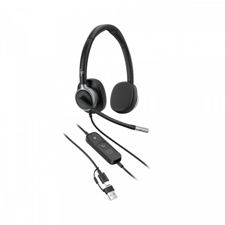 POLY Słuchawki Mission 625 Stereo Bulk/Leather.C01C6A6#AC3