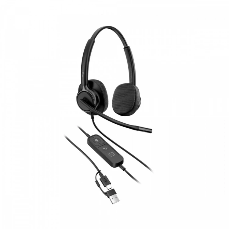 POLY Słuchawki Mission 425 Stereo Bulk/Leather.C01B6A6#AC3