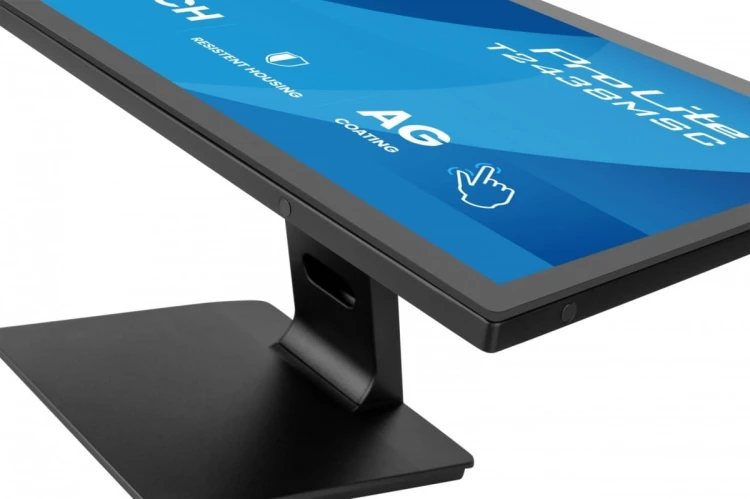 IIYAMA Monitor 24 cale T2438MSC-B2 IPS,FHD,DP,HDMI,2x2W,2xUSB,600(cd/m2),   10pkt.7H,IP1X(FRONT),PION/POZIOM