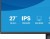 IIYAMA Monitor 27 cali XB2791HS-B1 FHD,IPS.HDMI.DP.2x2W,350cd,1500:1,        120Hz,HAS 150 (PIVOT)