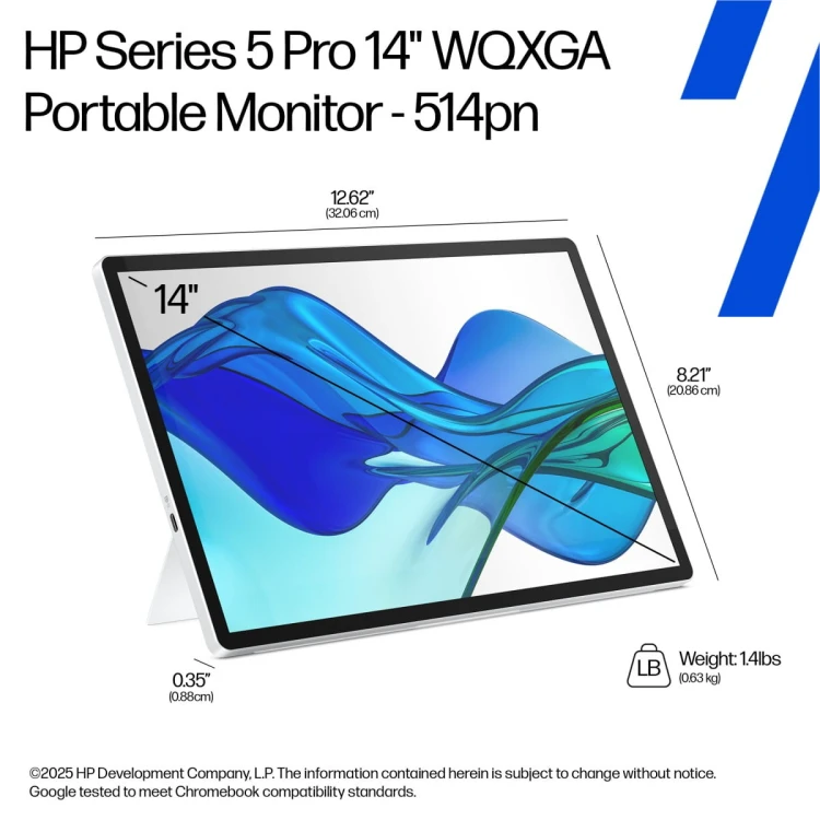 HP S5 514PN 14 ZOLL WQXGA 16:10/2560X1600 IPS 400CD 2000:1 7MS