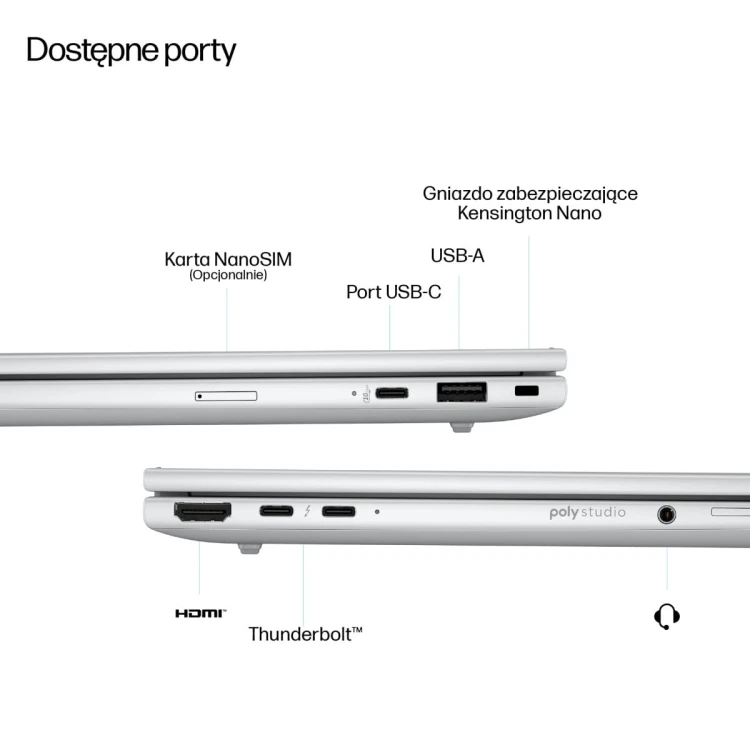 HP EliteBook 8 G1a 14 WUXGA WLED UWVA 400n AG LBL Ryzen AI Pro 340 32GB 1TB Win11P 3/3/3