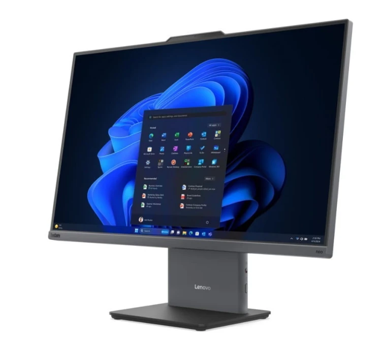 Lenovo Komputer All-in-One neo 50a G6 13QH000CPB W11Pro Ultra 7 256V/16GB/512GB/INT/23.8FHD/Luna Grey/3YRS OS