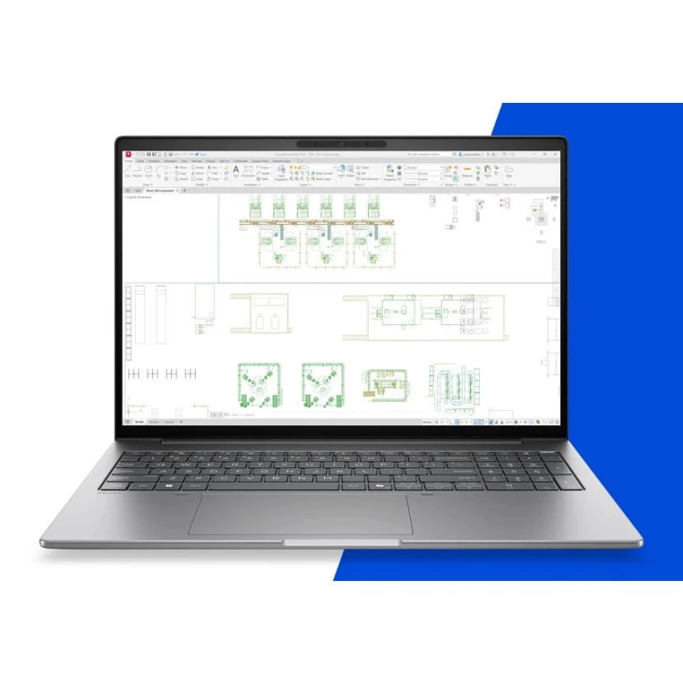 HP ZBook 8 G2i 16 WUXGA WLED 400n AG Ultra 7 366H 1TB 64GB 2X32GB NVIDIA ProVis RTX 500 6G W11P 3/3/3