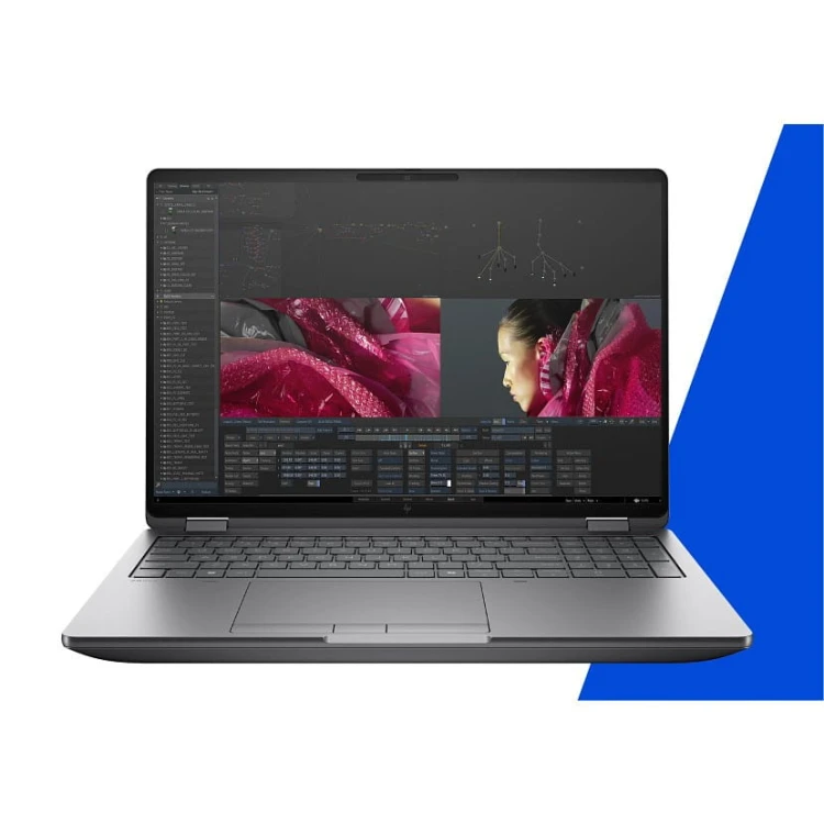 HP ZBook Fury 16 G1 WUXGA WLED 400n AG Ultra 7 255HX 1TB 32GB  1X32GB NVIDIA ProVis RTX Pro 2000 8G W11P 3/3/3
