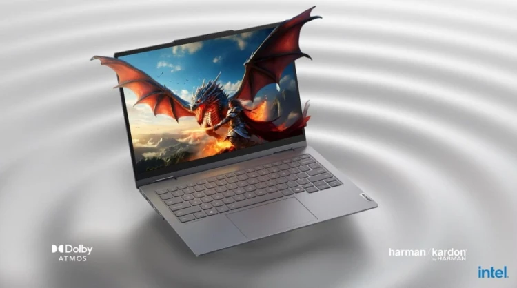 Lenovo Laptop ThinkBook 14 G6 2in1 22AR002FPB W11Pro Ultra 7 355/16GB/512GB/INT/14.0 WUXGA/Touch/Luna Grey/3YRS OS + CO2 Offset
