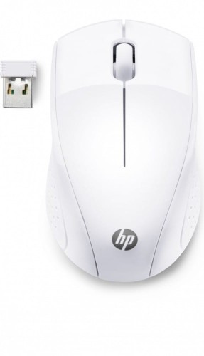 HP Inc. Mysz Classic 220 śnieżnobiała bezprzewodowa - 7KX12AA#ABB