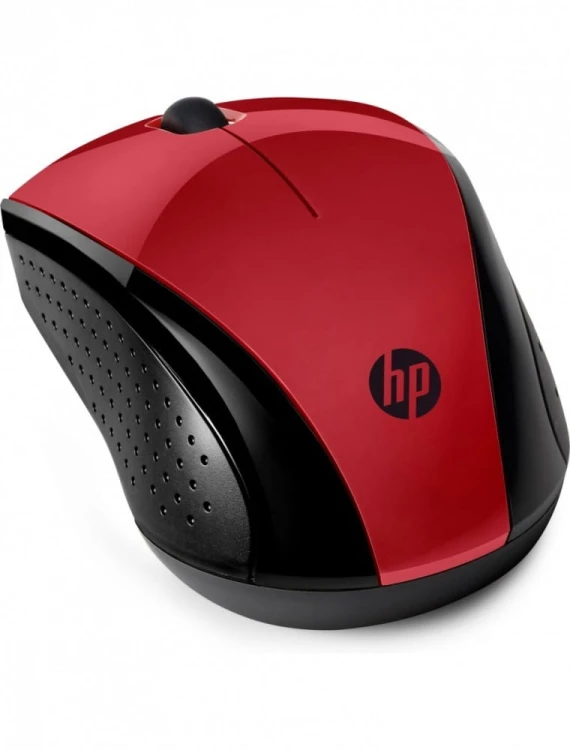 HP Inc. Mysz 220 bezprzewodowa czerwona - 7KX10AA#ABB