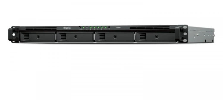 Synology Serwer NAS RS826+ 4x0HDD Ryzen V1500B 4GB 4x1GbE 3Y