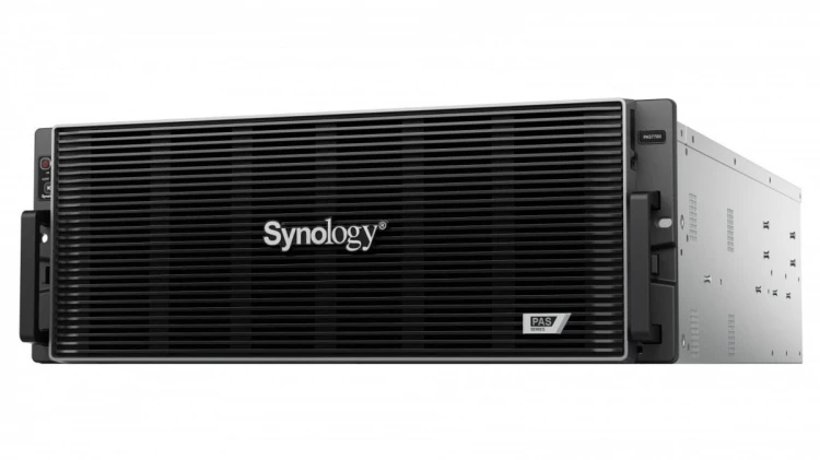 Synology Serwer NAS PAS7700 AMD EPYC 7443P 1x16GB 48x0HDD 2.5 U.3 NVMe SSD 5Y
