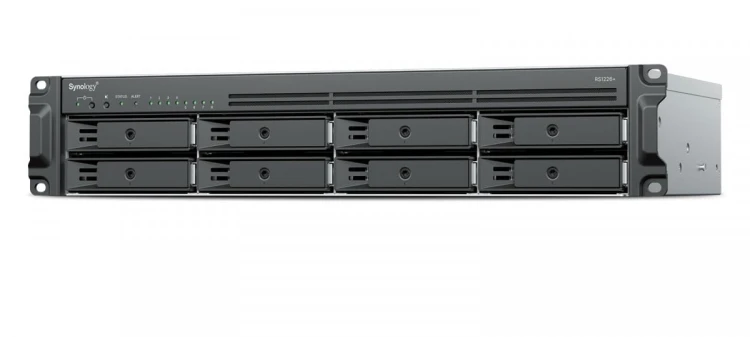 Synology Serwer NAS RS1226+ 8x0HDD 2,2Ghz 2x2,5GbE 1x4GB DDR4 3Y