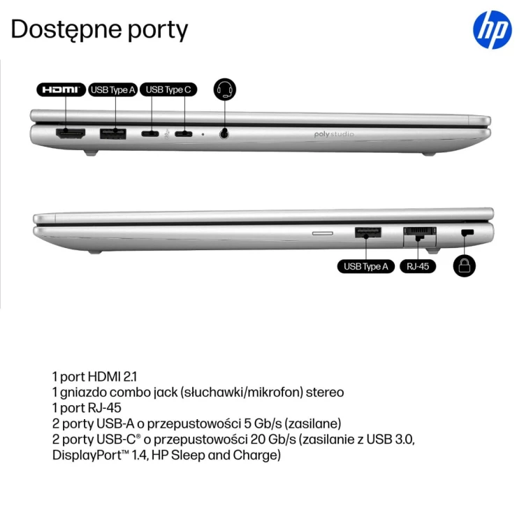 HP ProBook 4 G1i 14 WUXGA  UWVA 300 FHDC 60Hz U7 255H 24GB 512GB Win11P 3/3/3