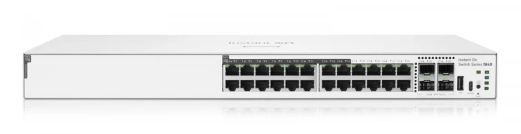Hewlett Packard Enterprise Przełącznik Networking Instant On 24G 4F 195W 1840           S5E29A