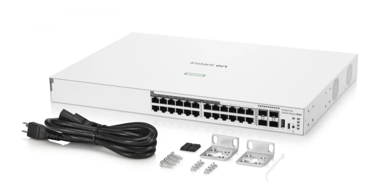 Hewlett Packard Enterprise Przełącznik Networking Instant On 24G 4F 195W 1840           S5E29A