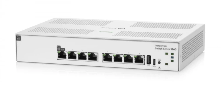 Hewlett Packard Enterprise Przełącznik Networking Instant On 8G PD 1840 S5E25A