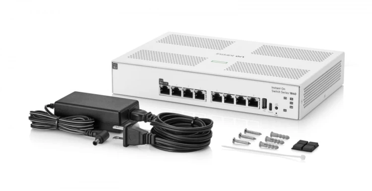 Hewlett Packard Enterprise Przełącznik Networking Instant On 8G PD 1840 S5E25A
