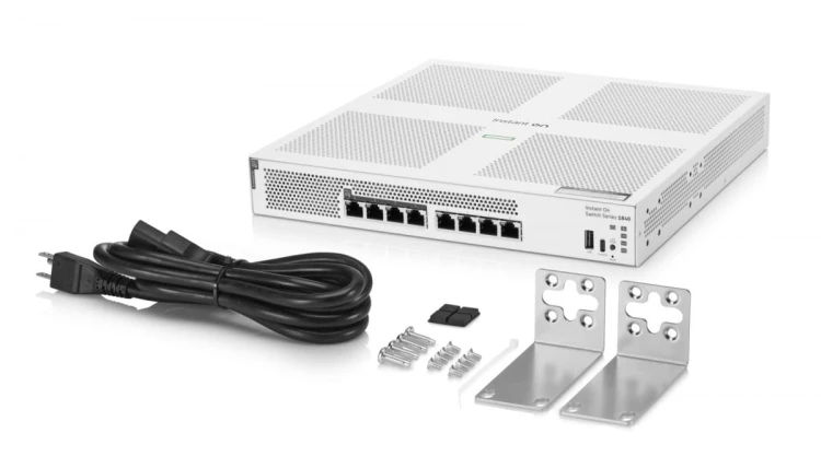 Hewlett Packard Enterprise Przełącznik Networking Instant On 8G 65W 1840 S5E26A