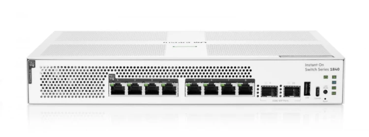 Hewlett Packard Enterprise Przełącznik Networking Instant On 8G 2F 124W 1840 S5E27A
