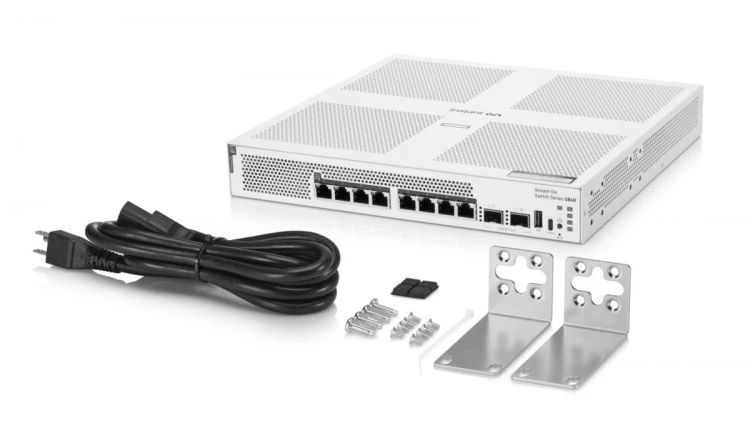 Hewlett Packard Enterprise Przełącznik Networking Instant On 8G 2F 124W 1840 S5E27A