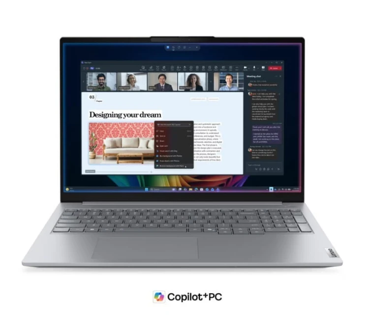 Lenovo Laptop ThinkBook 16 G9 21UR0073PB W11Pro Ultra 7 355/16GB/512GB/INT/16.0 WUXGA/Arctic Grey/3YRS OS + CO2 Offset