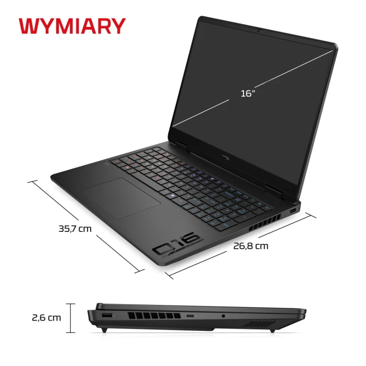 HX OMEN 1616-am2037nwx Ultra 9 386H (16C) 50 NPU TOPs16GB 512GB PCIe Gen5 ValueNVIDIA GeForce RTX 5070 8GB  W11H6 NG PRE