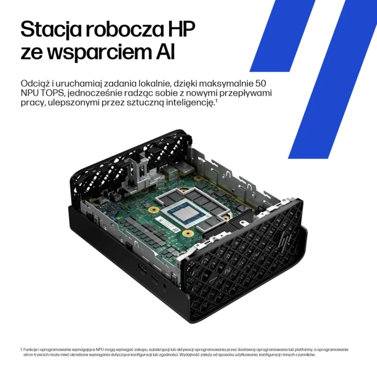 HP Z2MiniG1a RAIMP390 64GB/1TB PC AMD RAI Max PRO 390, 1TB SSD, 64GB LPDDR5X, W11 Pro 64 NG PRM, 1-1-1 Wty,