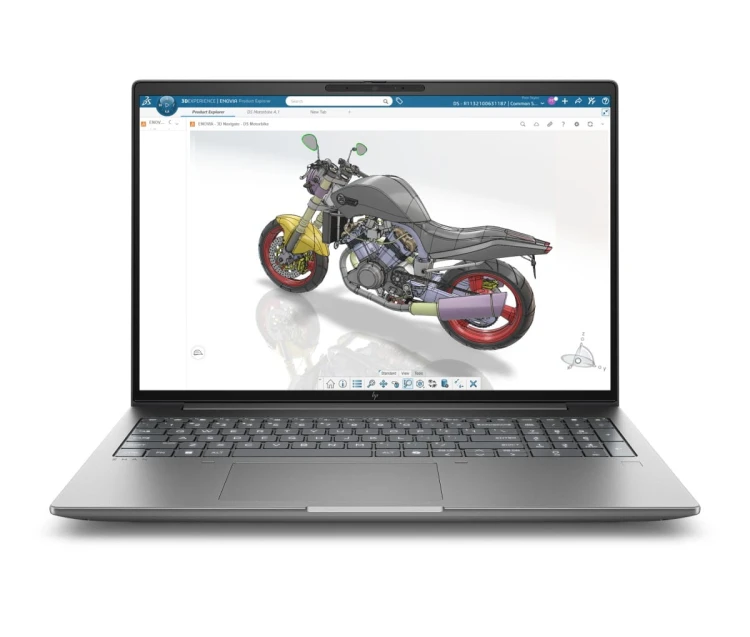 HP ZBXG2i16 U9 386H 16 64GB/1T PC Intel U9 386H, 16 WUXGA AG LED UWVA, DSC, Webcam, 64GB DDR5, 1.0TB SSD, be+BT