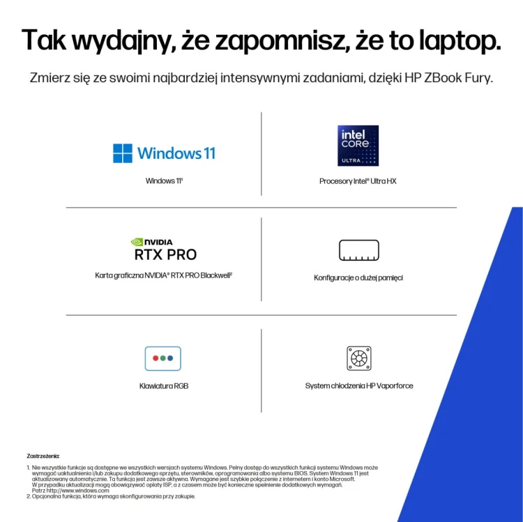 HP ZBG1i16 U7 265HX 16 64GB/1T PC Intel U7 265HX, 16 WUXGA AG LED UWVA, DSC, Webcam, 64GB DDR5, 1.0TB SSD, be+BT