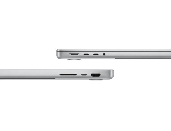 Apple MacBook Pro 14.2 cala: M5 10C/10C, 24GB, 1TB SSD, 96W, US - Srebrny