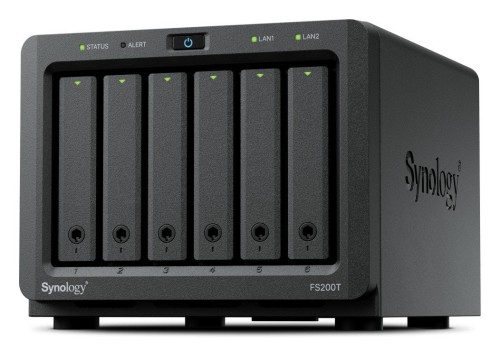Synology NAS FS200T 6x0HDD 2,0Ghz 4GB 1x2,5GbE USB3.2.1 3Y
