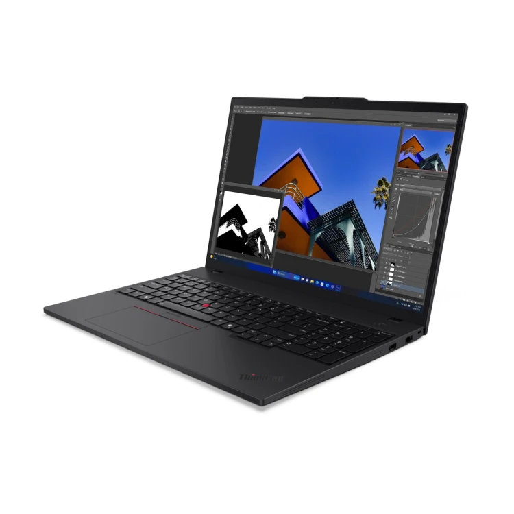 Lenovo ThinkPad T16 Gen 3 Intel Core Ultra 5 135H Laptop 40.6 cm (16") WQUXGA 16 GB DDR5-SDRAM 512 GB SSD Wi-Fi 7 (802.11be) Windows 11 Pro Black Engl