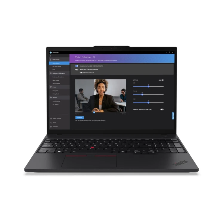Lenovo ThinkPad T16 Gen 3 Intel Core Ultra 5 135H Laptop 40.6 cm (16") WQUXGA 16 GB DDR5-SDRAM 512 GB SSD Wi-Fi 7 (802.11be) Windows 11 Pro Black Engl
