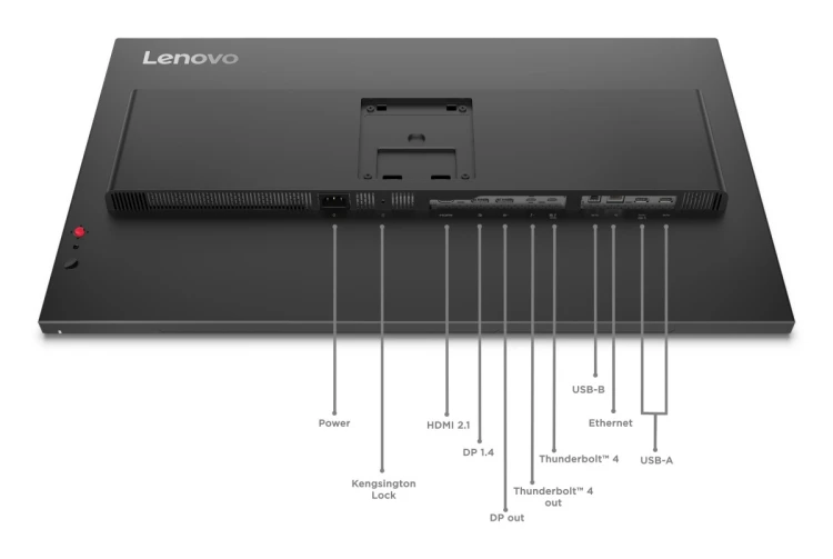 Lenovo ThinkVision P32UD-40 computer monitor 80 cm (31.5") 3840 x 2160 pixels 4K Ultra HD LED Black