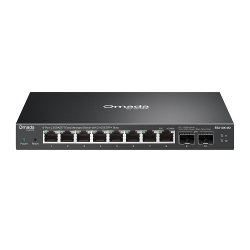 TP-LINK Przełącznik ES210X-M2 Omada Easy Managed, 8 portów 2,5G i 2 sloty SFP+ 10GE