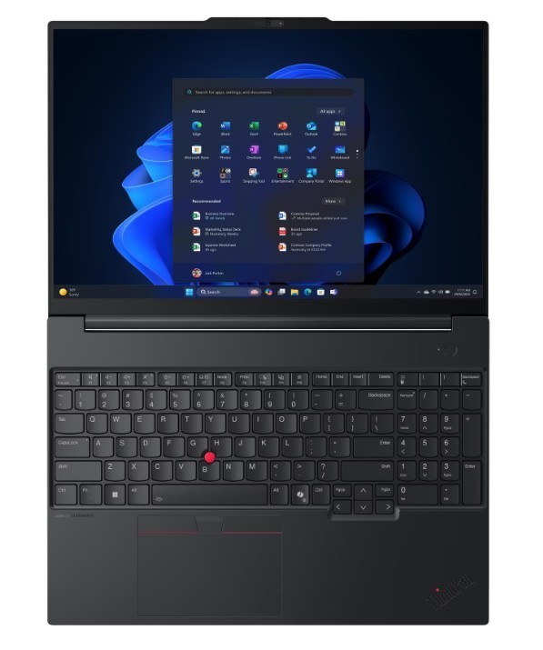 Lenovo Laptop ThinkPad E16 G4 21Y400AFPB W11Pro AI 7 445/16GB/512GB/INT/16.0 WUXGA/BLACK/3YRS OS + C02 offset