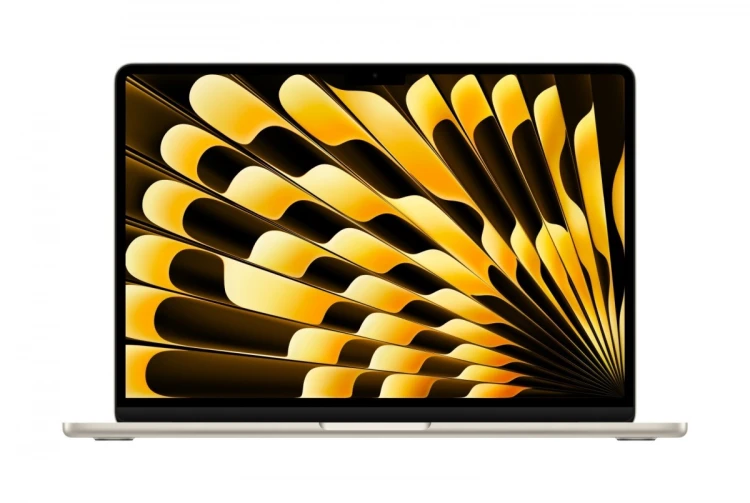Apple MacBook Air 13.6 cala: M5 10/8, 16GB, 512GB SSD, bez zasilacza, US - Księżycowa poświata