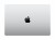 Apple MacBook Pro 14.2 cala: M5 10/10, 32GB, 1TB SSD, bez zasilacza - Srebrny