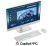 Dell Komputer Dell 27 All-in-One EC27260 W11Pro U7-355/32GB/1TB SSD/27.0 QHD/Int/Cam/Mic/WLAN+BT/Kb/Mouse/3Y Dell Care Plus